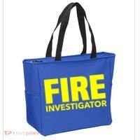 Fire Marshal Commissioner Firefighters Investigators Duty Gift Tote Bag thumb 2
