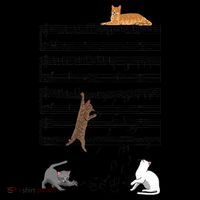 Funny Musical Cat Music Note Lover Coaster thumb 2