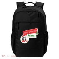 Funny Merry Christmas Bitches Inappropriate Adult Backpack thumb 0