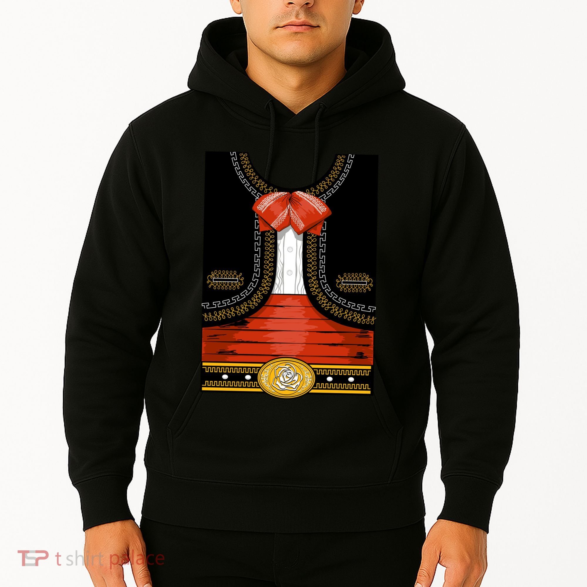 Funny Mariachi Charro Mexican Costume Hoodie