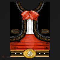 Funny Mariachi Charro Mexican Costume Button thumb 1