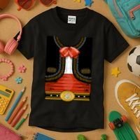 Funny Mariachi Charro Mexican Costume Kids T-Shirt thumb 3