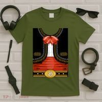 Funny Mariachi Charro Mexican Costume T-Shirt thumb 5