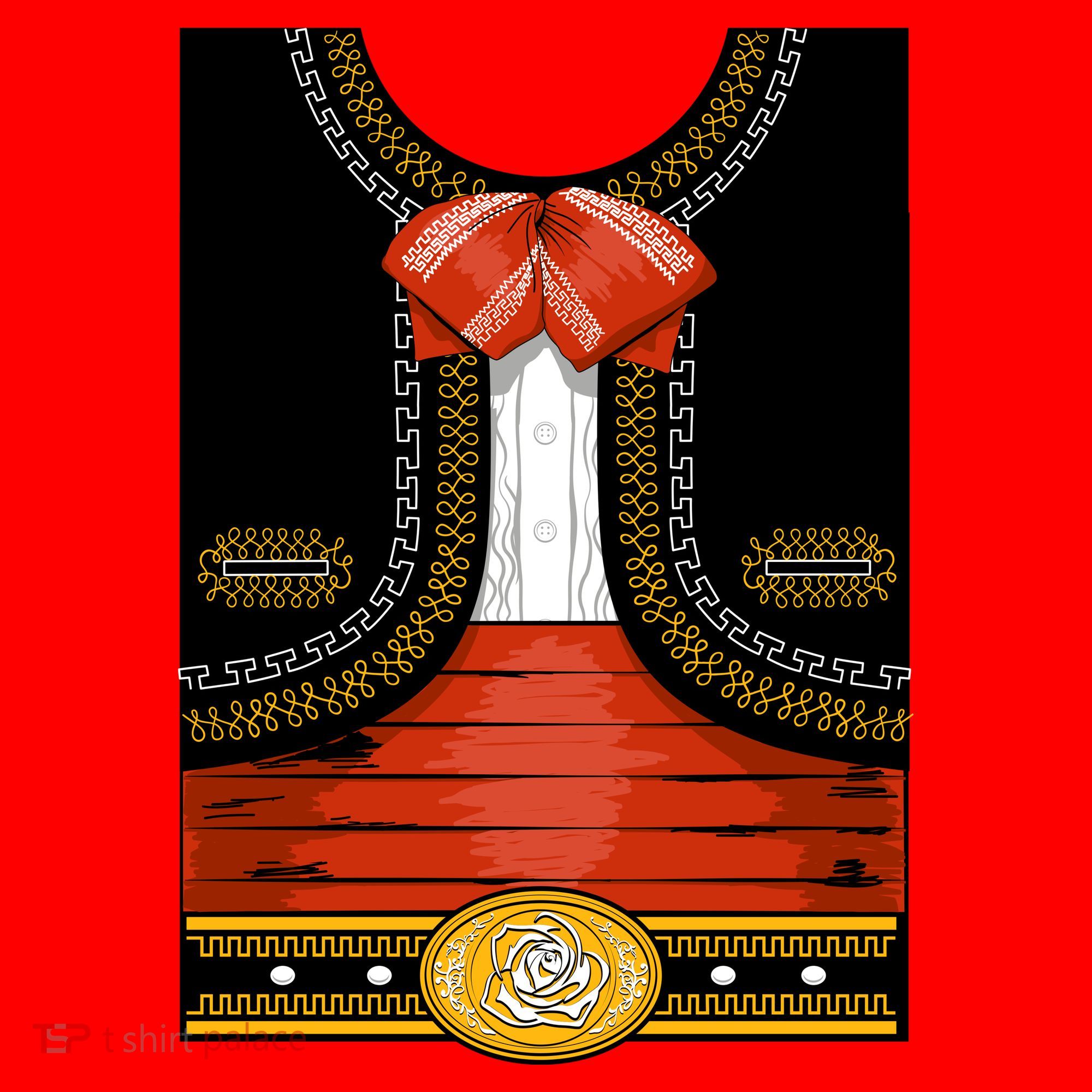 Funny Mariachi Charro Mexican Costume Santa Hat