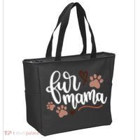 Fur Mama Cute Gift Tote Bag thumb 2