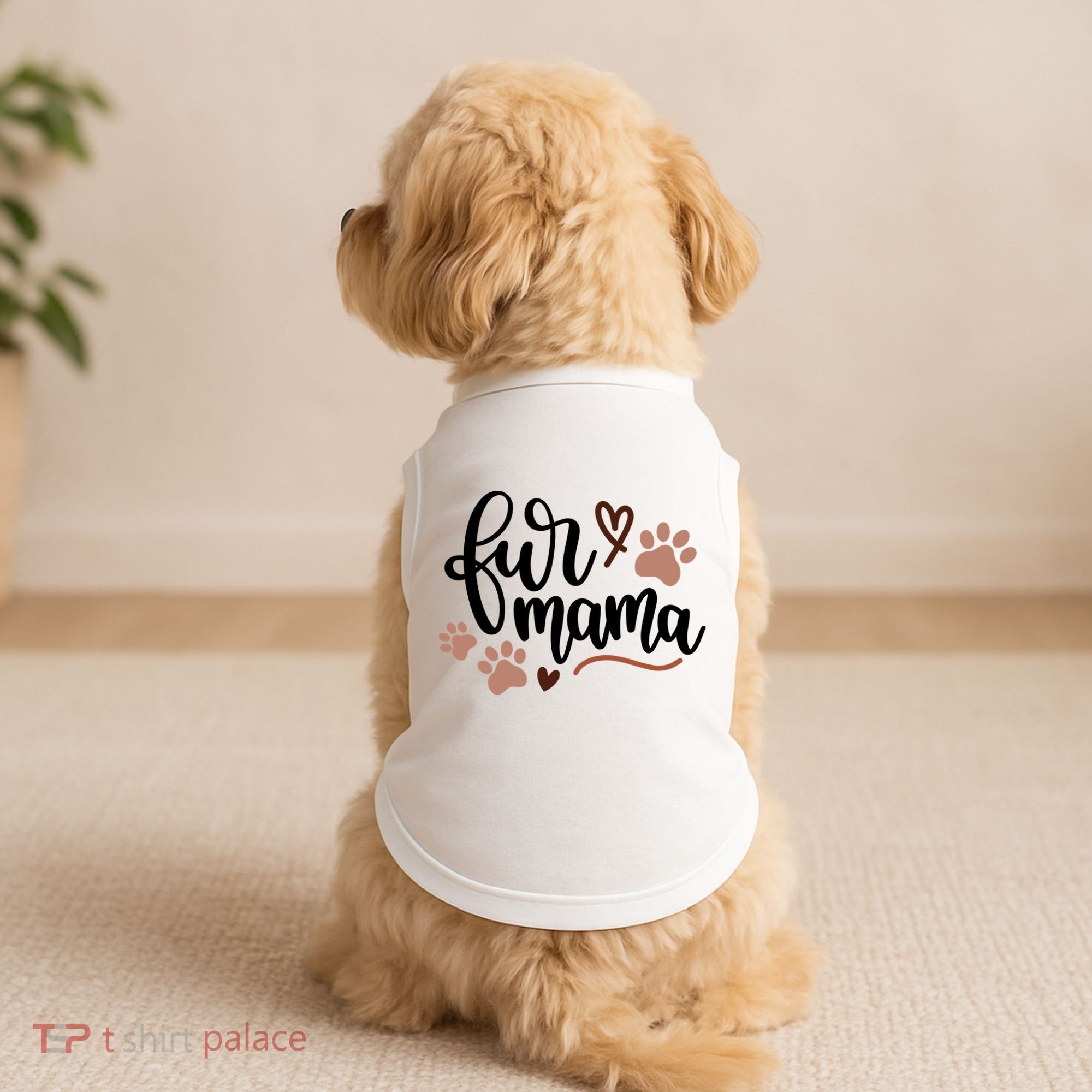 Fur Mama Cute Gift Doggie Tank