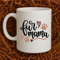 Fur Mama Cute Gift Coffee Mug thumb 2