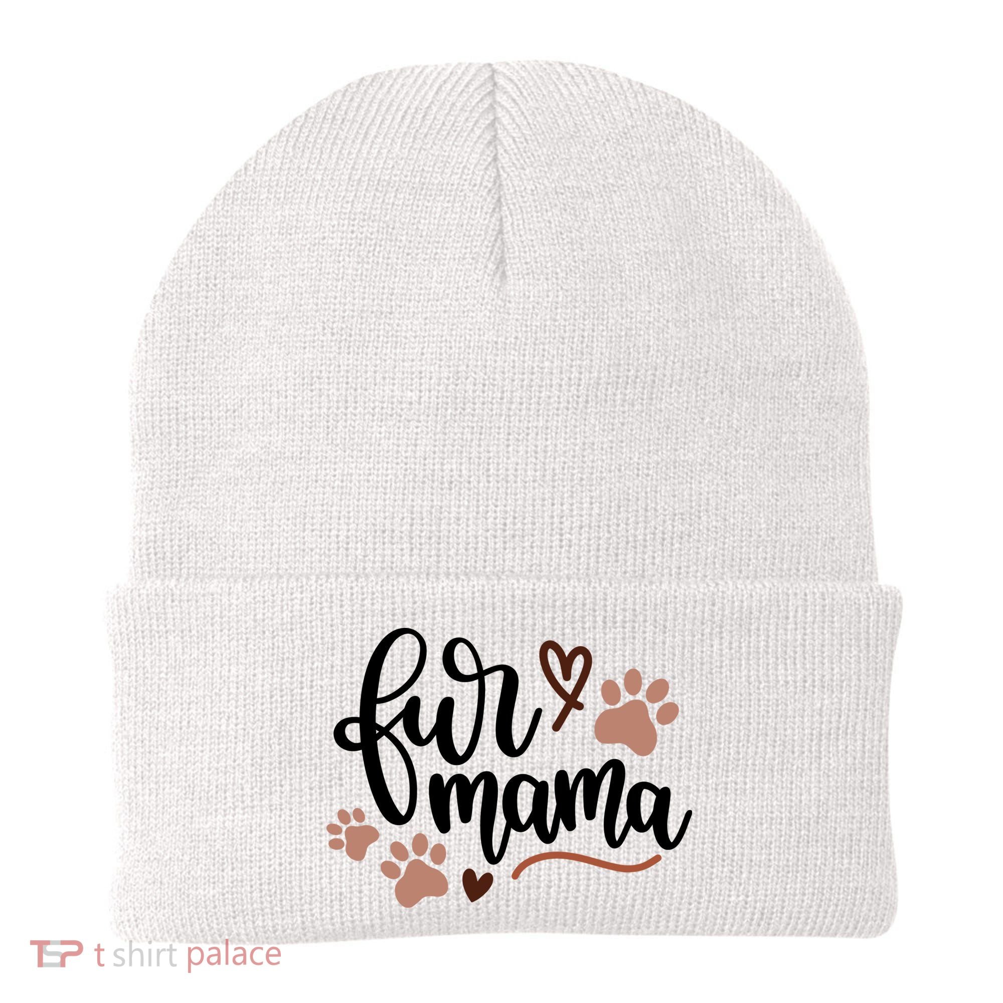 Fur Mama Cute Gift Beanie
