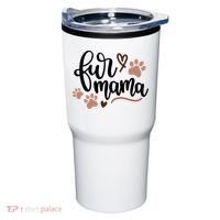 Fur Mama Cute Gift Tumbler thumb 0