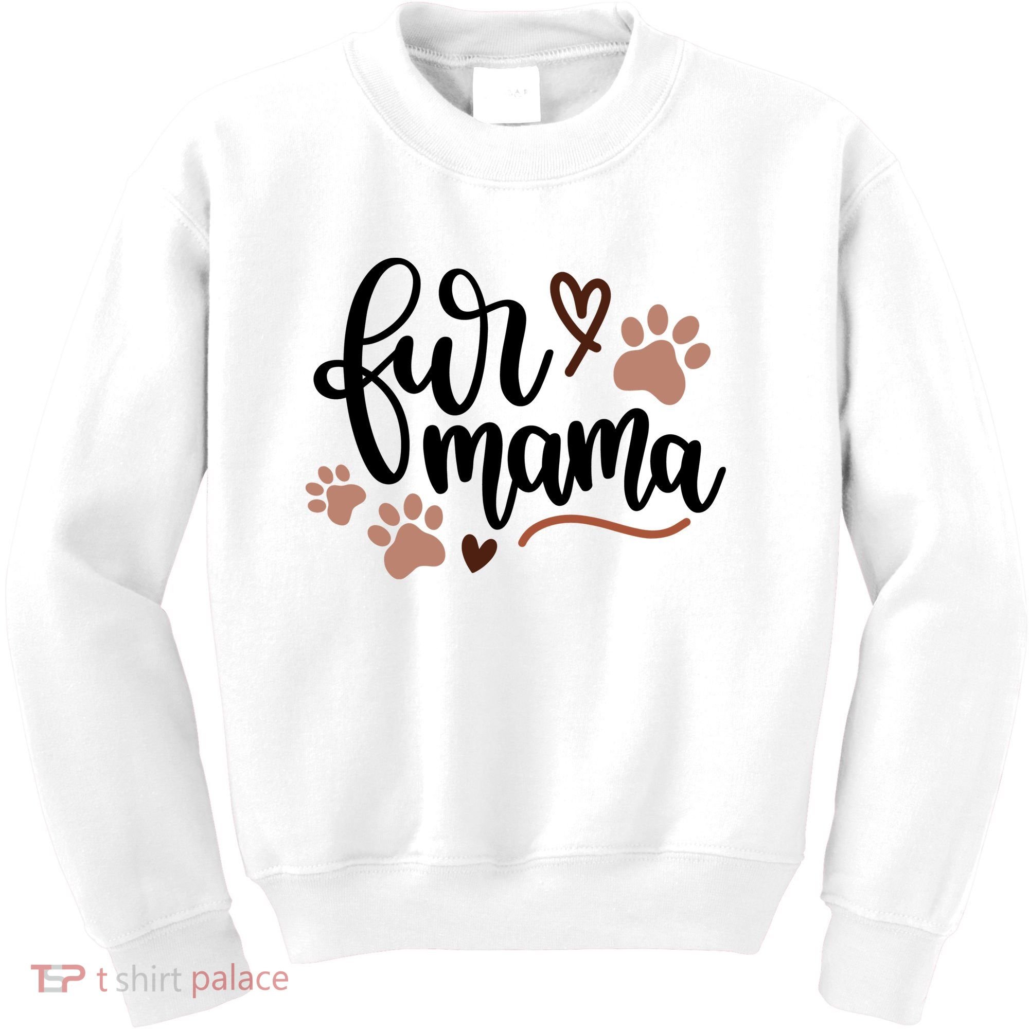 Fur Mama Cute Gift Kids Sweatshirt