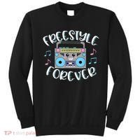 Freestyle Music Cute Boombox Retro Dance Music Sweatshirt thumb 0