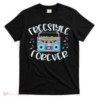 Freestyle Music Cute Boombox Retro Dance Music T-Shirt thumb 0