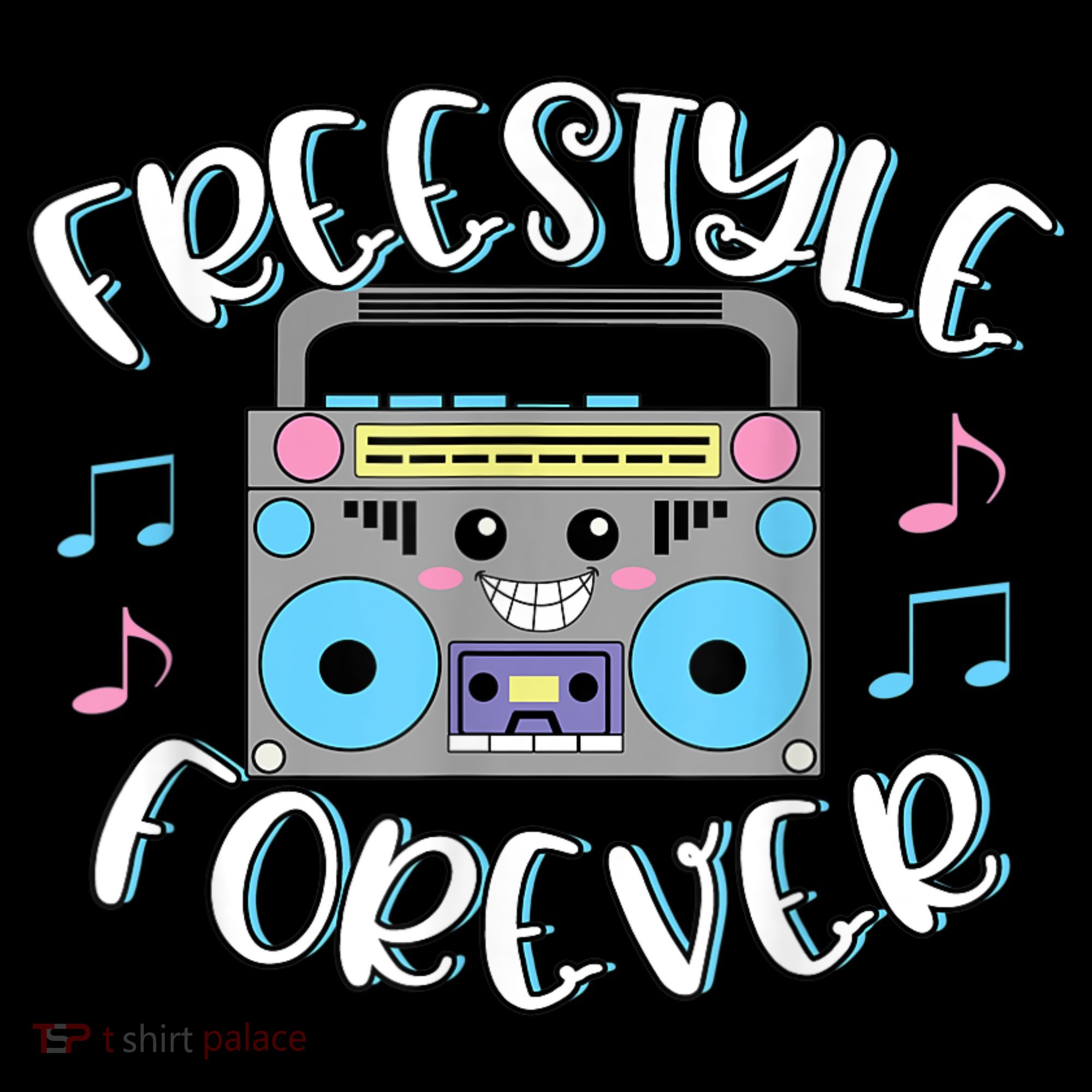 Freestyle Music Cute Boombox Retro Dance Music Coffee Mug