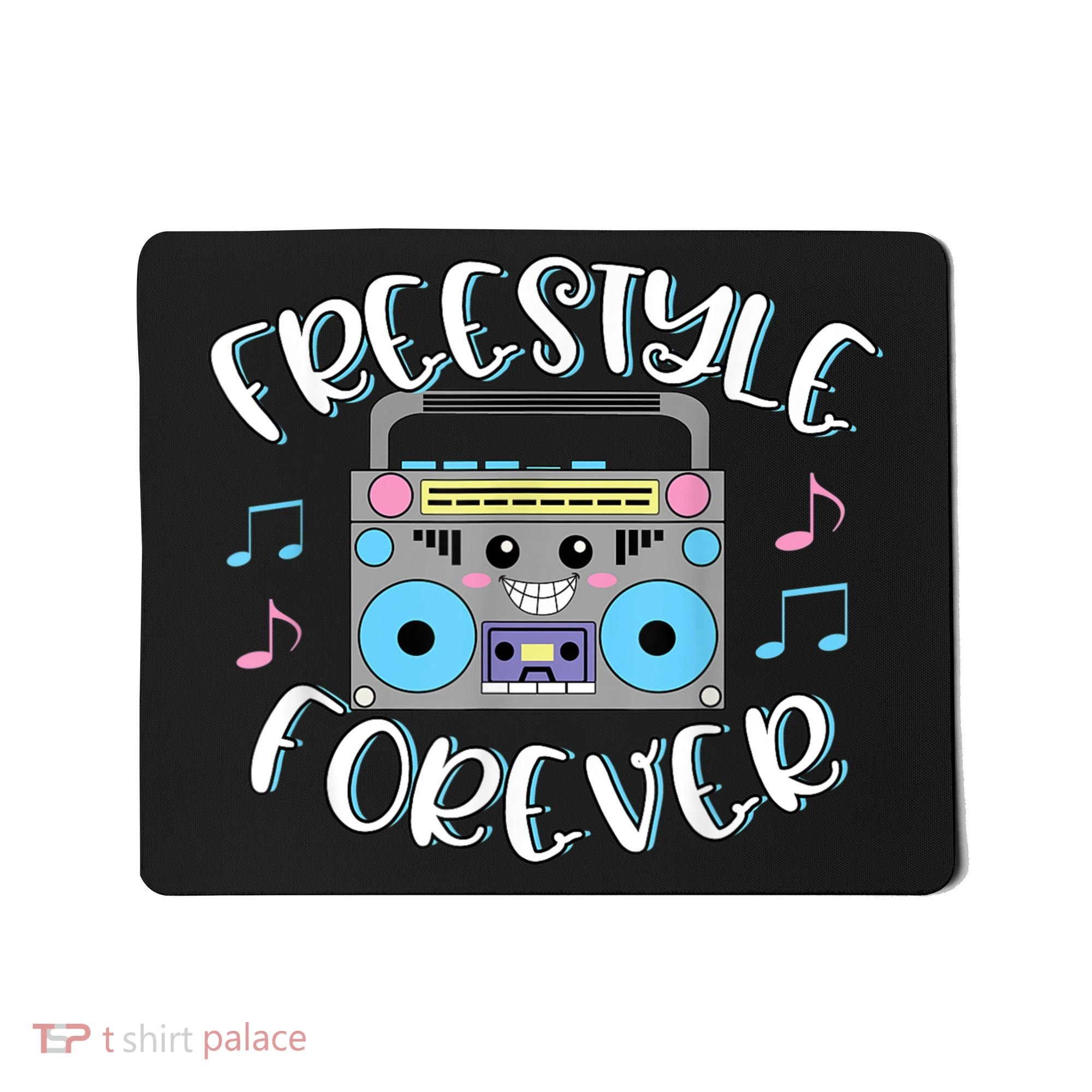 Freestyle Music Cute Boombox Retro Dance Music Mousepad