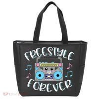 Freestyle Music Cute Boombox Retro Dance Music Tote Bag thumb 0