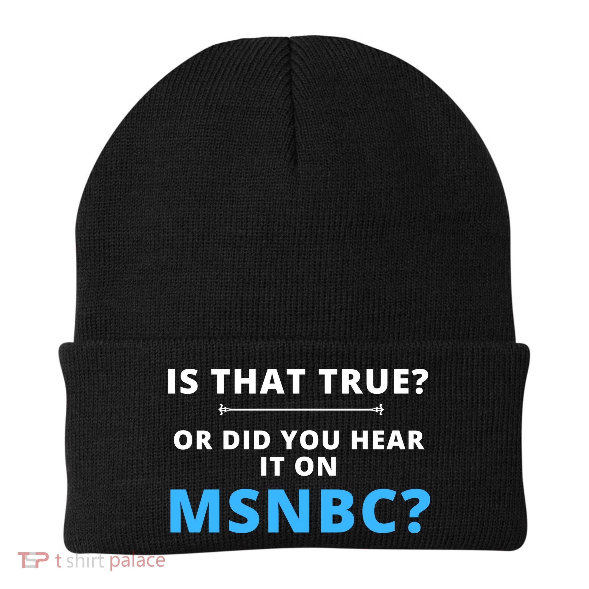 Funny MAGA Conservative Fake News Beanie