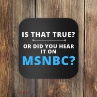 Funny MAGA Conservative Fake News Coaster thumb 0