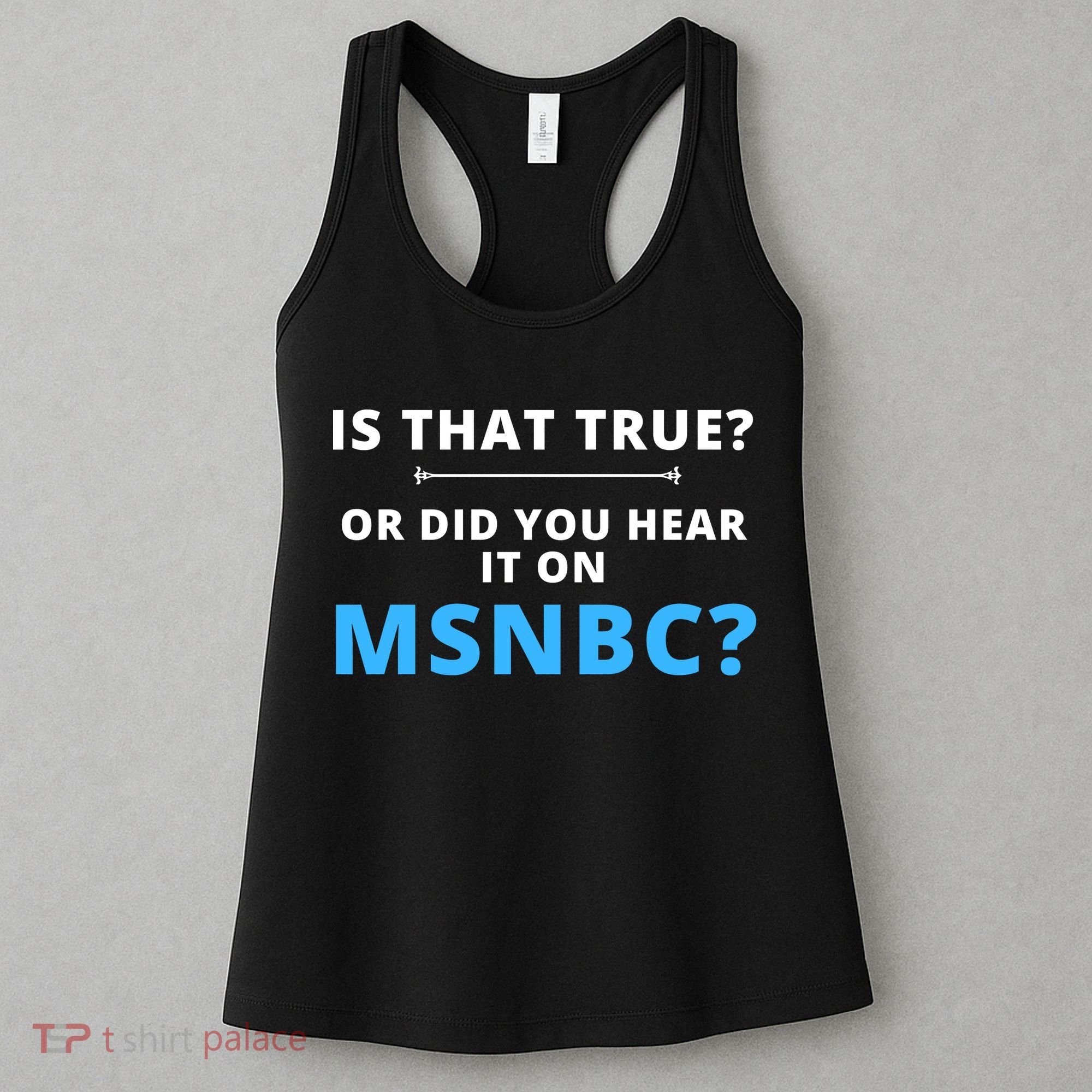 Funny MAGA Conservative Fake News Women's Tank Top