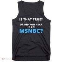 Funny MAGA Conservative Fake News Tank Top thumb 0