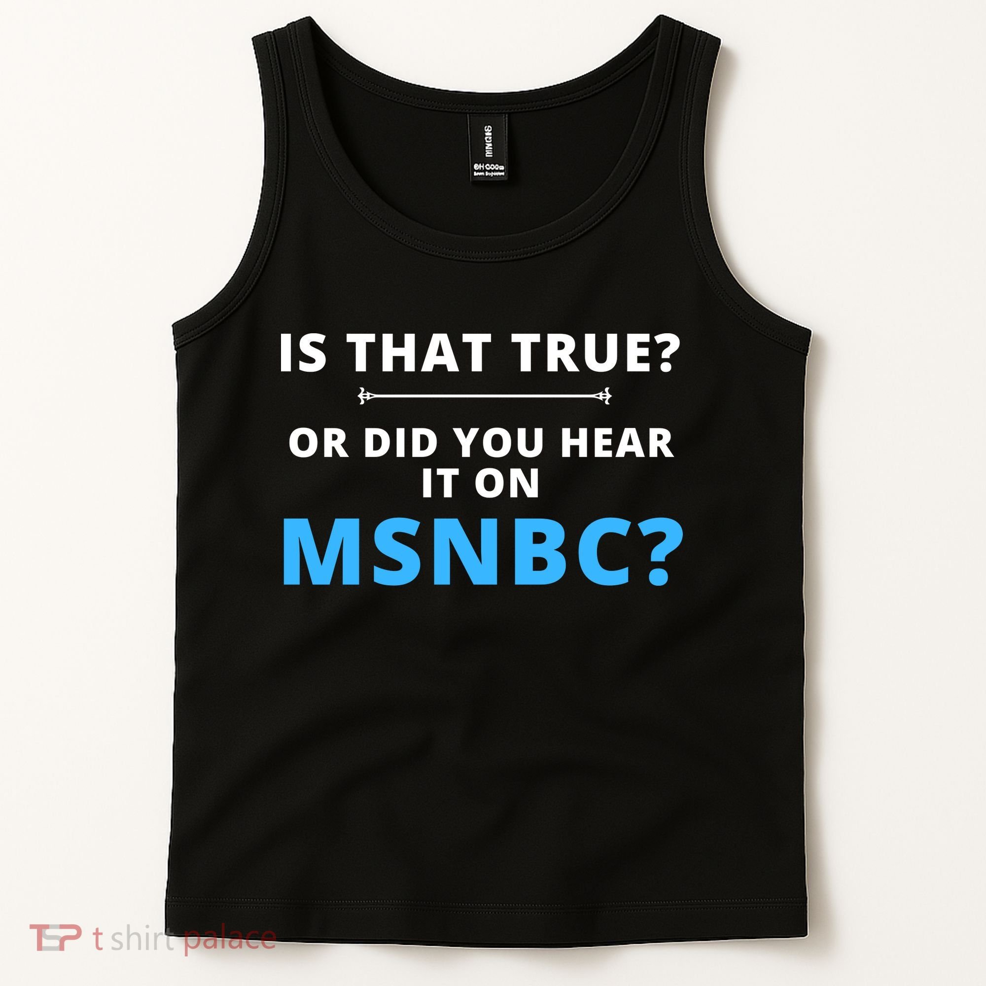 Funny MAGA Conservative Fake News Tank Top