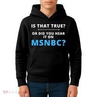 Funny MAGA Conservative Fake News Kids Hoodie thumb 4
