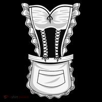 French Maid Costume Cool Halloween Housemaid Gift Coffee Mug thumb 5