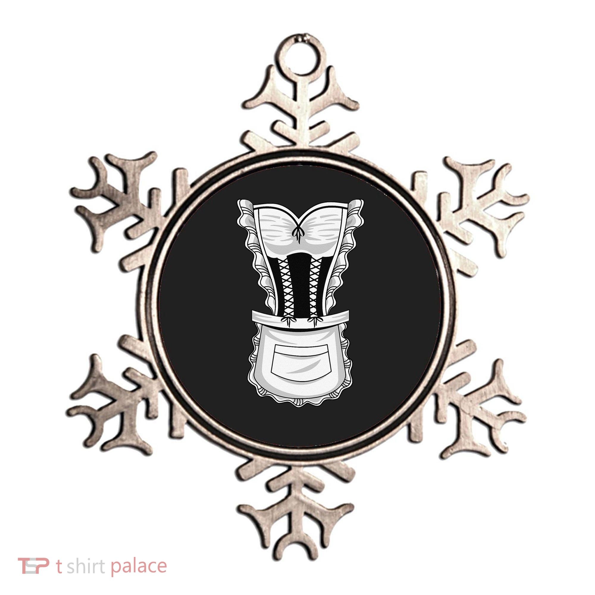 French Maid Costume Cool Halloween Housemaid Gift Ornament