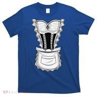 French Maid Costume Cool Halloween Housemaid Gift T-Shirt thumb 0