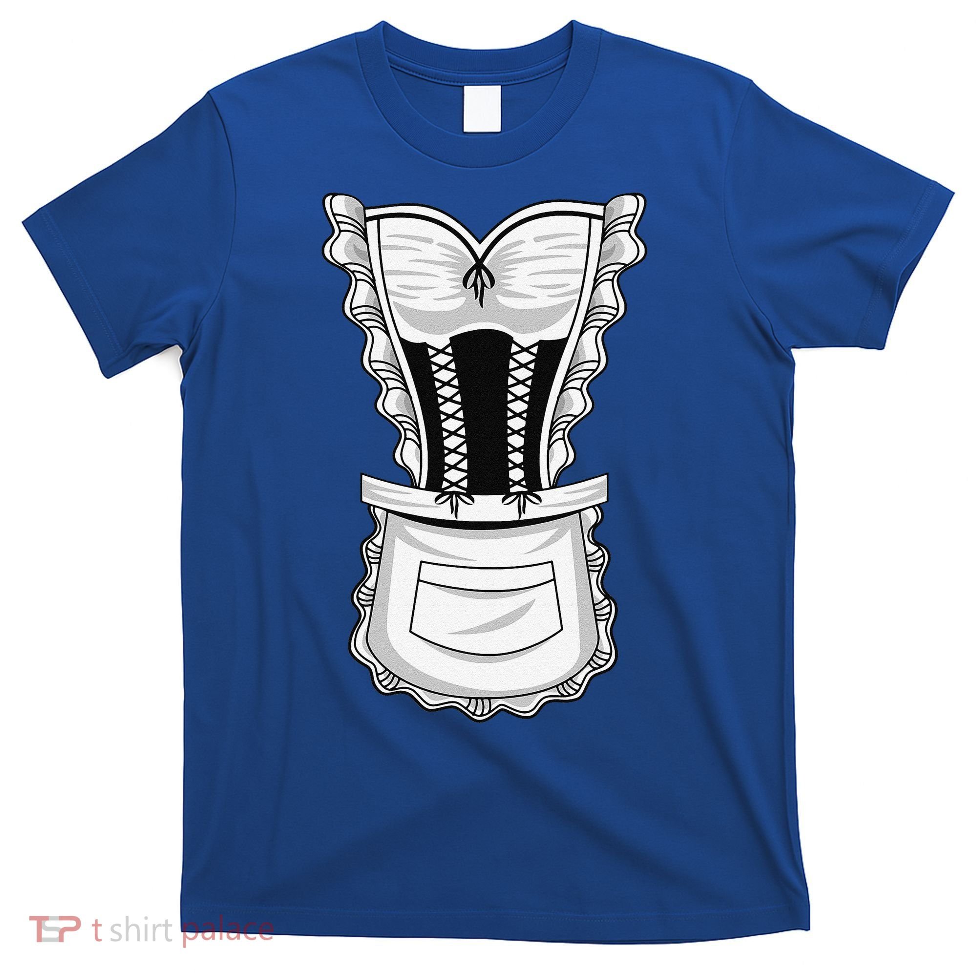 French Maid Costume Cool Halloween Housemaid Gift T-Shirt