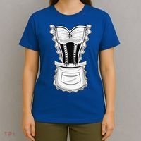 French Maid Costume Cool Halloween Housemaid Gift T-Shirt thumb 4