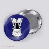 French Maid Costume Cool Halloween Housemaid Gift Button thumb 0