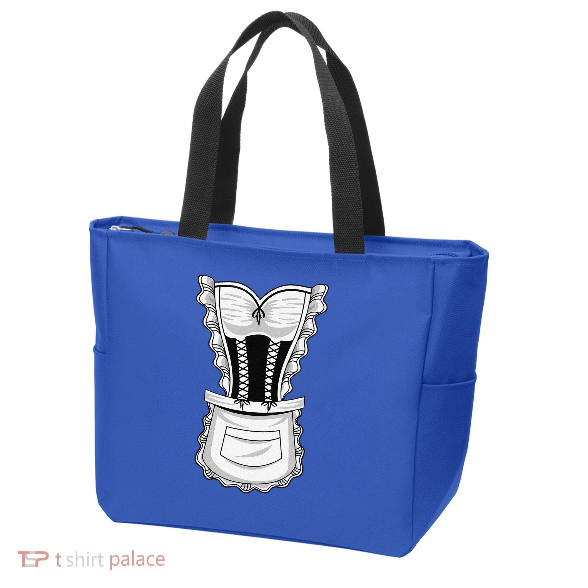 French Maid Costume Cool Halloween Housemaid Gift Tote Bag