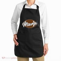 Football Mama, Cute Pee Wee League Mom Tee Apron thumb 2