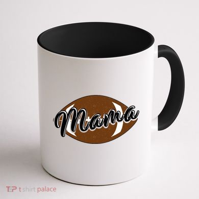 Football Mama, Cute Pee Wee League Mom Tee Coffee Mug back