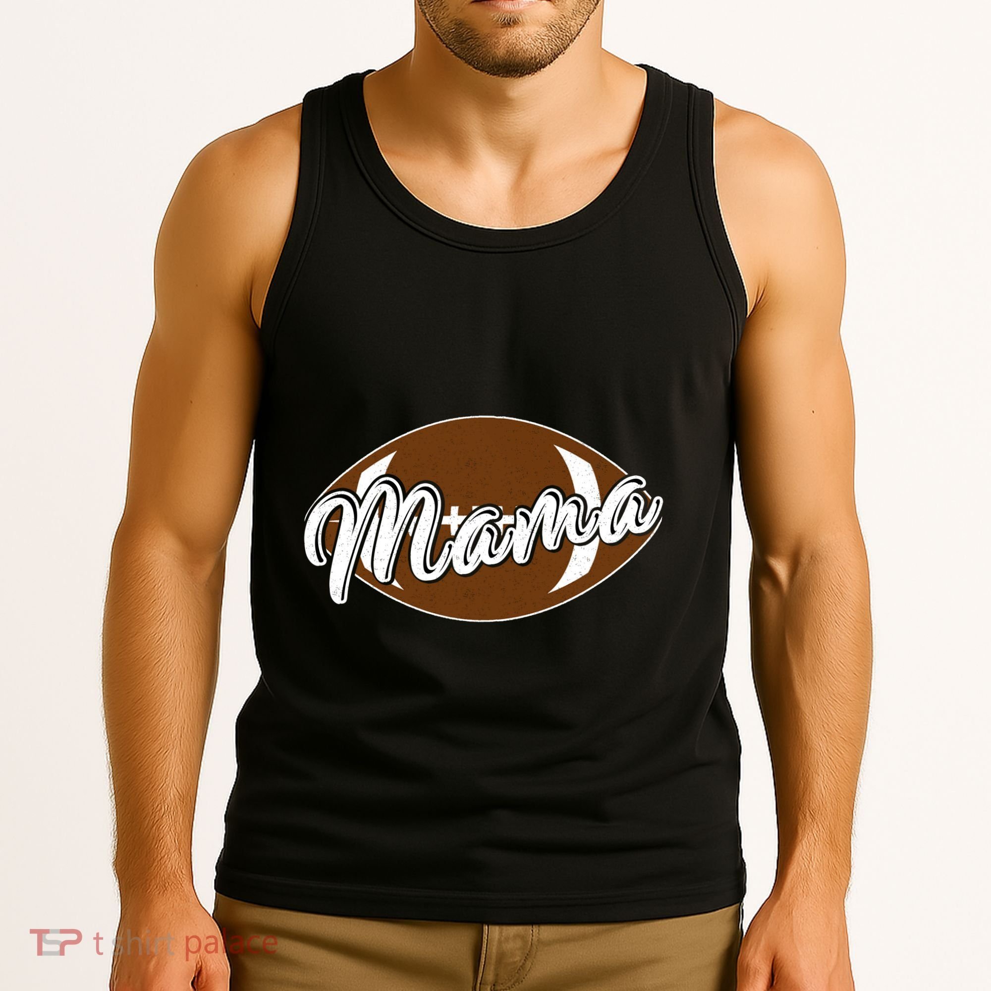 Football Mama, Cute Pee Wee League Mom Tee Tank Top