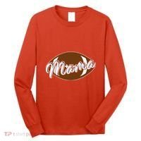 Football Mama, Cute Pee Wee League Mom Tee Long Sleeve Shirt thumb 0