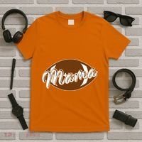 Football Mama, Cute Pee Wee League Mom Tee T-Shirt thumb 5