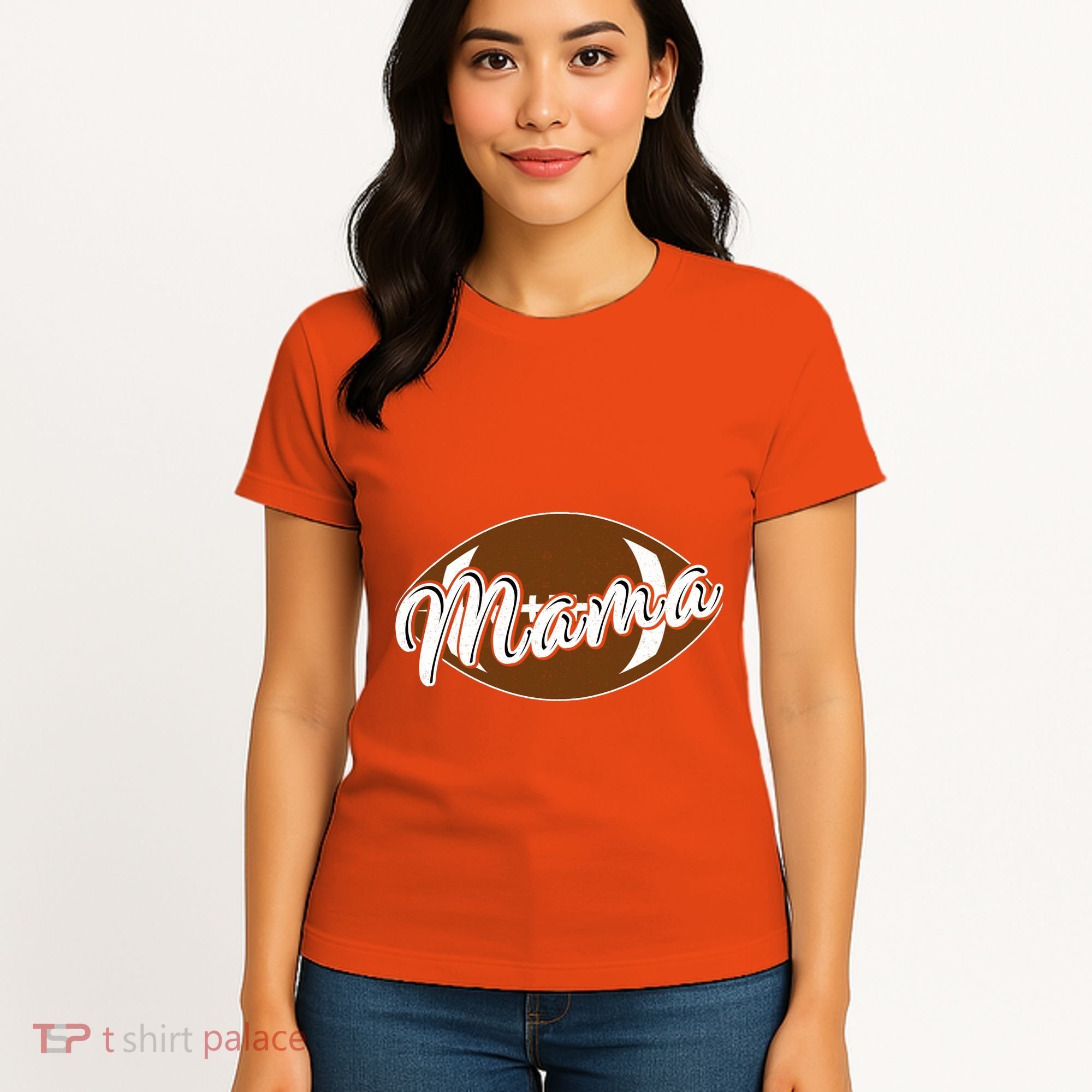 Football Mama, Cute Pee Wee League Mom Tee Women's T-Shirt
