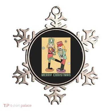 Funny Merry Christmas Nut Cracker Getting Nut Cracked Ornament