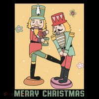 Funny Merry Christmas Nut Cracker Getting Nut Cracked Toddler T-Shirt thumb 4