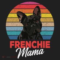 Frenchie Mama Cute French Bulldog Dog Mom Funny Gift Beanie thumb 2