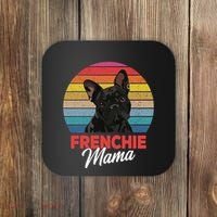 Frenchie Mama Cute French Bulldog Dog Mom Funny Gift Coaster thumb 0