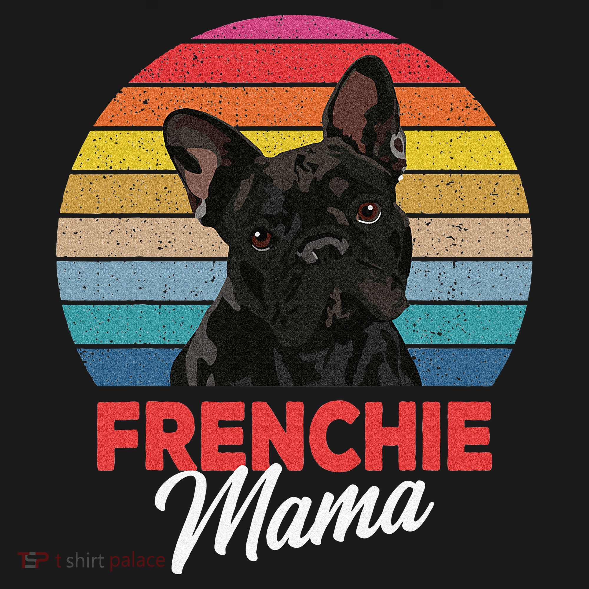 Frenchie Mama Cute French Bulldog Dog Mom Funny Gift Ornament