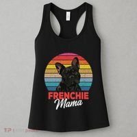 Frenchie Mama Cute French Bulldog Dog Mom Funny Gift Women's Tank Top thumb 3