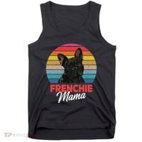 Frenchie Mama Cute French Bulldog Dog Mom Funny Gift Tank Top thumb 0