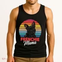 Frenchie Mama Cute French Bulldog Dog Mom Funny Gift Tank Top thumb 3
