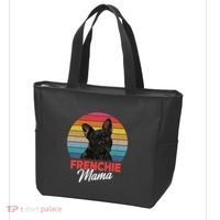 Frenchie Mama Cute French Bulldog Dog Mom Funny Gift Tote Bag thumb 3
