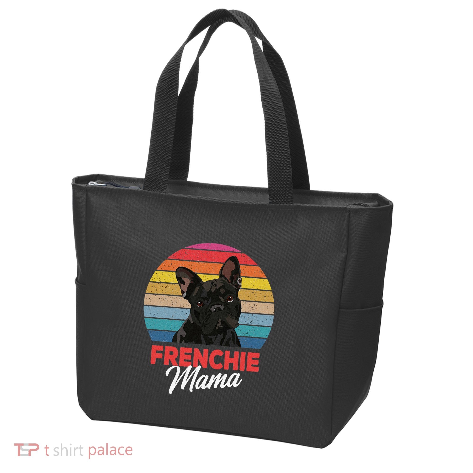 Frenchie Mama Cute French Bulldog Dog Mom Funny Gift Tote Bag