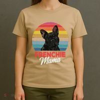 Frenchie Mama Cute French Bulldog Dog Mom Funny Gift T-Shirt thumb 4