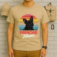 Frenchie Mama Cute French Bulldog Dog Mom Funny Gift T-Shirt thumb 6